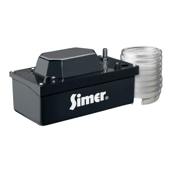 Simer 2520ULST Manuales