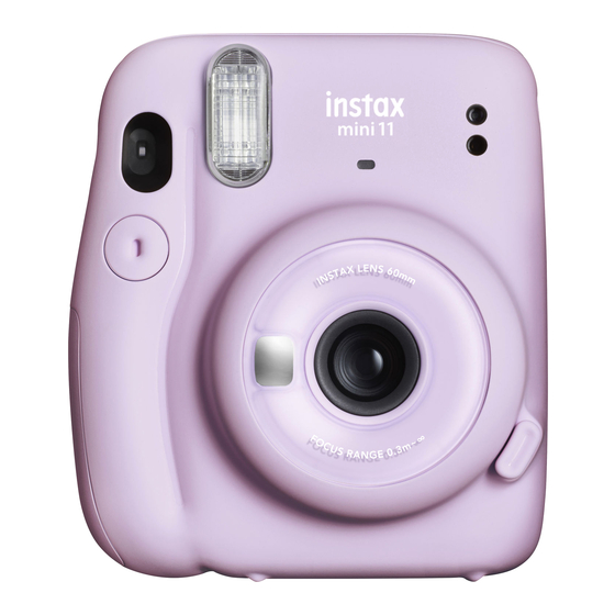 FujiFilm Instax Mini 11 Manuales