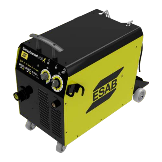 ESAB Smashweld 266X Manual De Usuario Y Piezas De Repuest