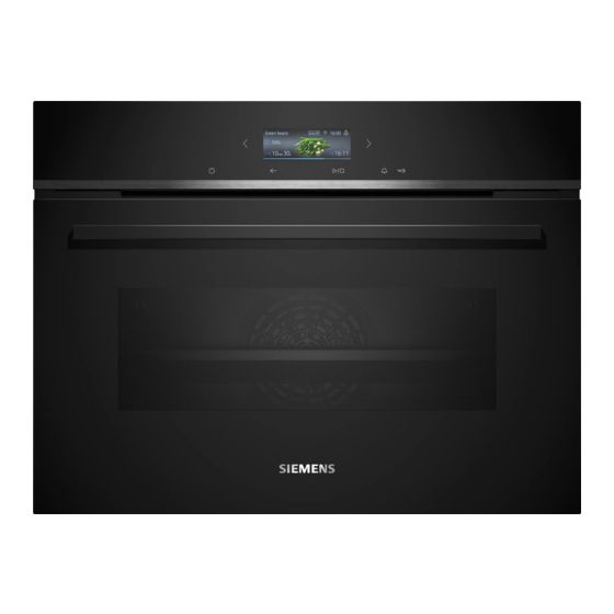 Siemens CB734G1 1 Serie Manual De Usuario E Instrucciones De Montaje
