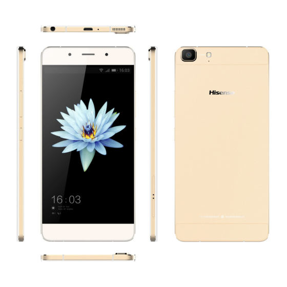 Hisense L676 Guia De Inicio Rapido
