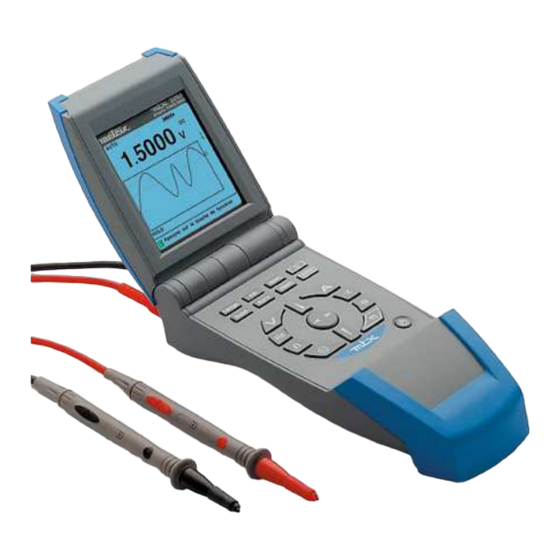Metrix MTX 3281 Manual De Instrucciones Y Funcionamiento