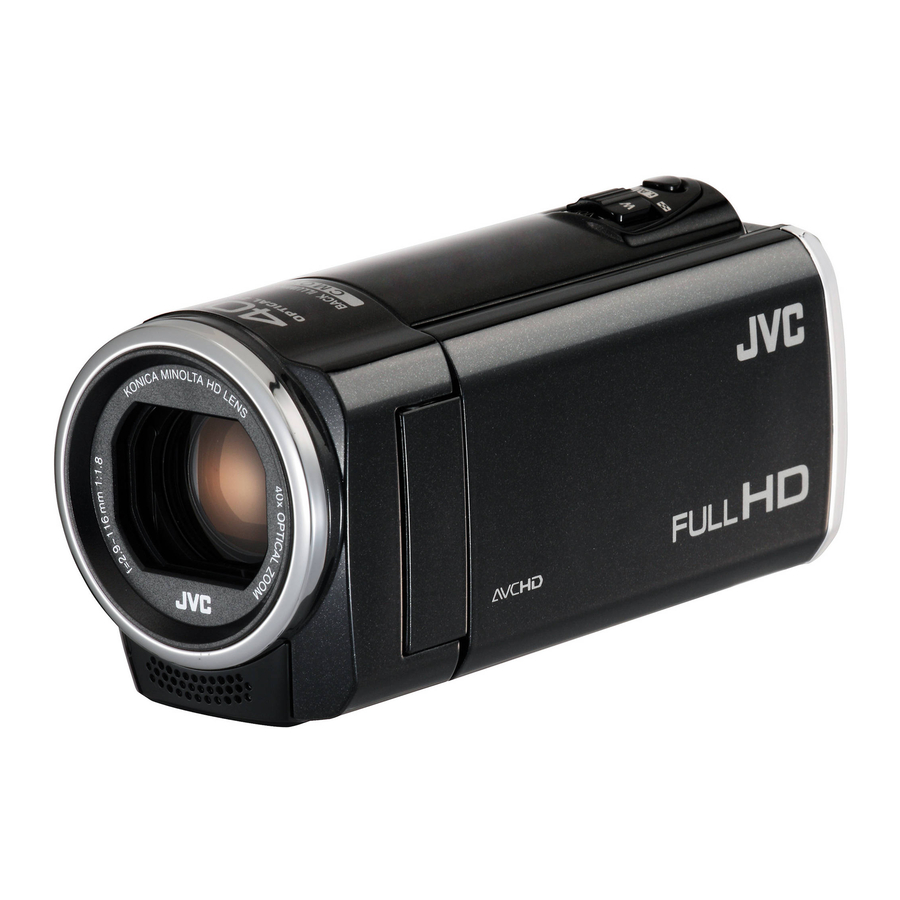 JVC Everio GZ-E100 Guía Detallada Del Usuario