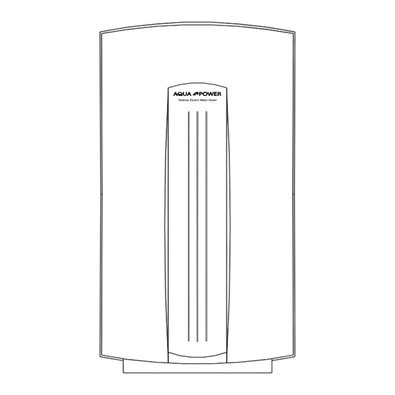 Aqua Power AQC 3-1 Operación E Instalación