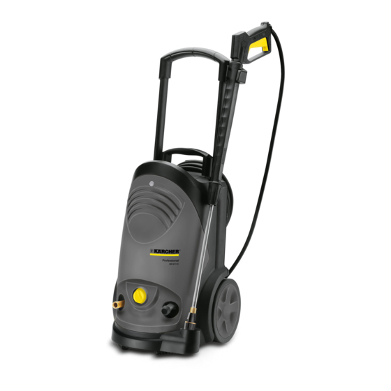 Kärcher HD 5/11 C Manual De Instrucciones