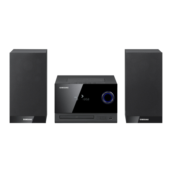 Samsung MM-G25 Manual De Instrucciones