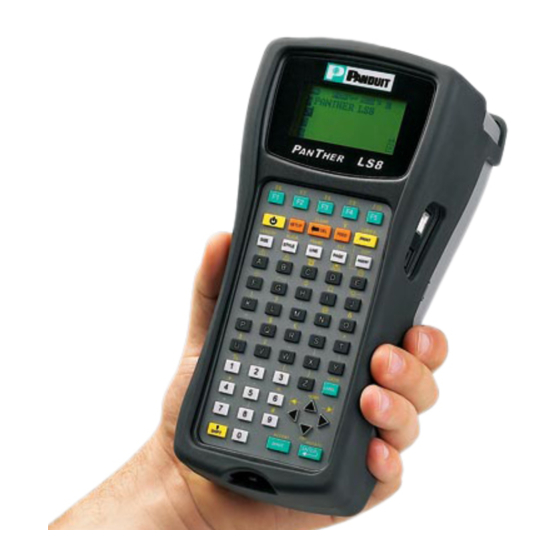Panduit PANTHER LS8 Manual Del Operador