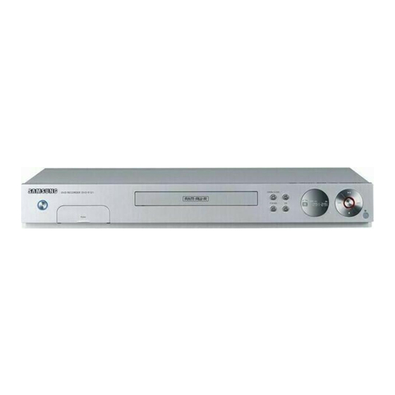 Samsung DVD-R120 Manual De Instrucciones