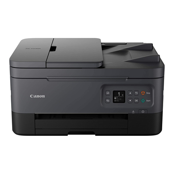 Canon TR7000 Serie Manuales