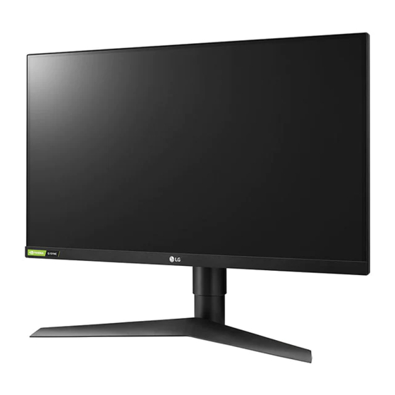 LG UltraGear 27GL63T Manual De Instrucciones