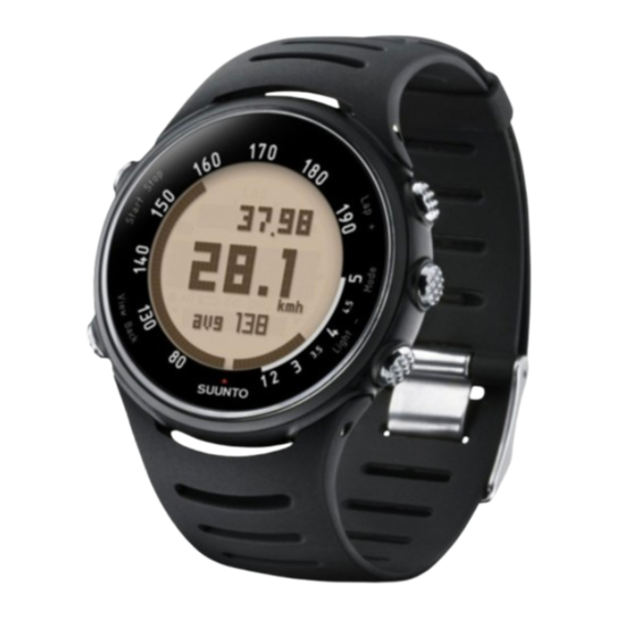 Suunto t3 Guia Del Usuario