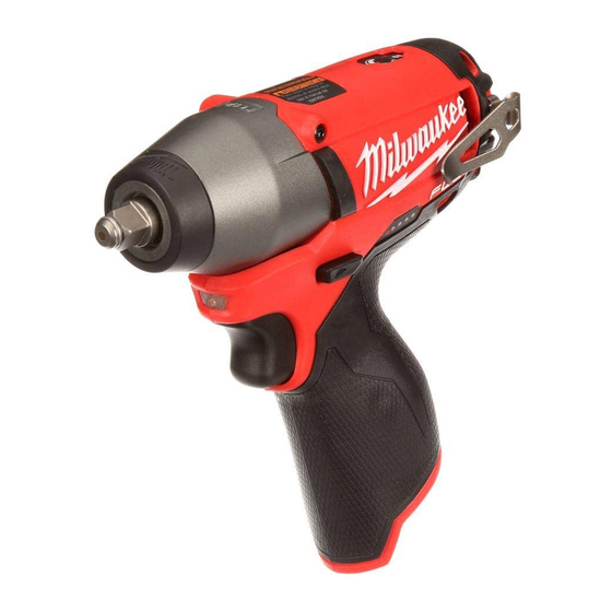 Milwaukee 2452-20 Manual Del Operador