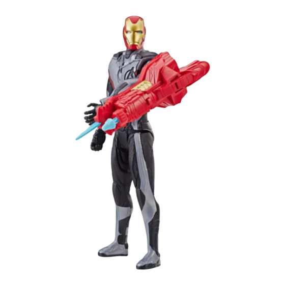 Hasbro MARVEL AVENGERS IRON MAN Manual De Instrucciones