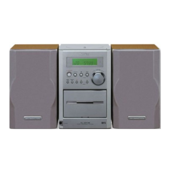 Sharp XL-MP35H Manual De Instrucciones