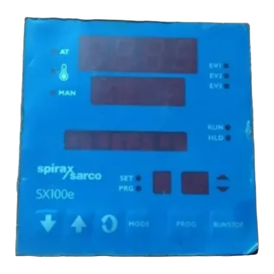 Spirax Sarco SX100e Manuales