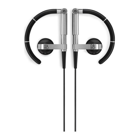 Bang & Olufsen EARSET 3i Manual De Instrucciones