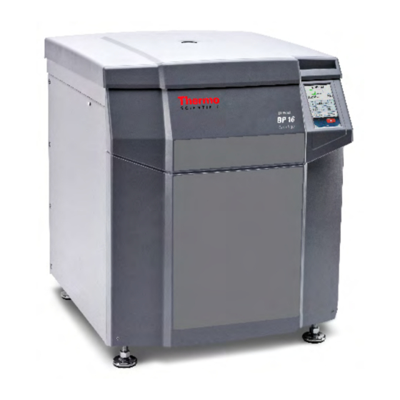 Thermo Scientific Sorvall BP 8 Instrucciones De Utilizacion