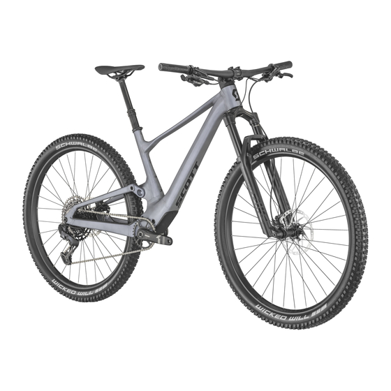 Scott ASPECT 950 BIKE SLATE GREY Manuales