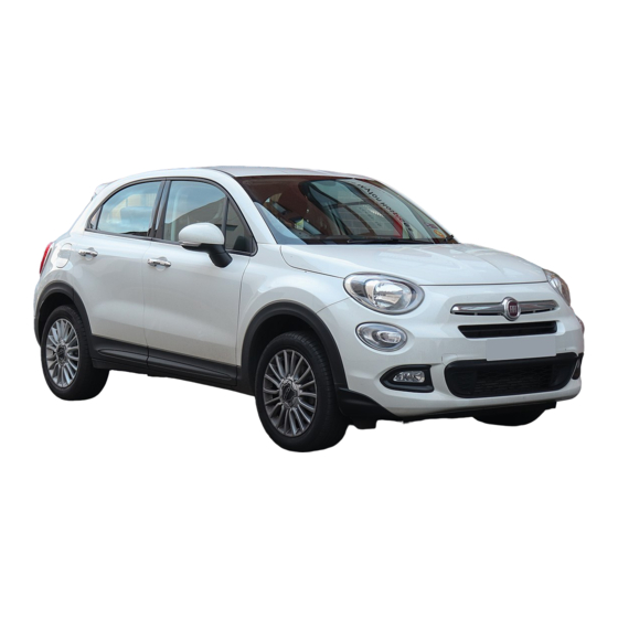 Fiat 500X Manual De Uso Y Mantenimiento