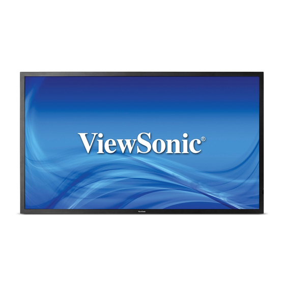 ViewSonic CDE4600-L Manuales