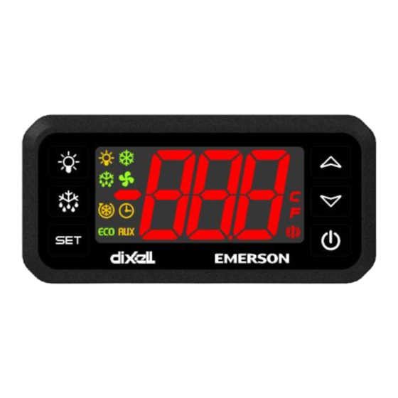 Emerson DIXELL XR75CH Instrucciones De Manejo