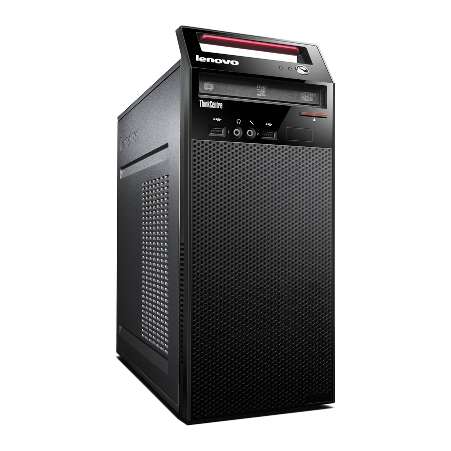 Lenovo ThinkCentre E73 Guia Del Usuario