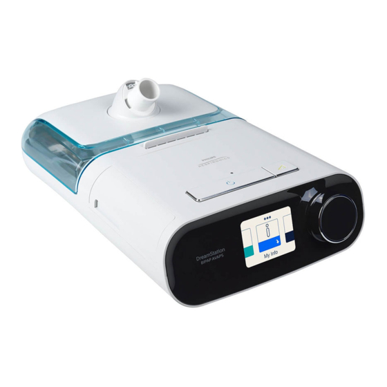Philips Respironics DreamStation BiPAP S/T Guía De Inicio Rápido Para Proveedores