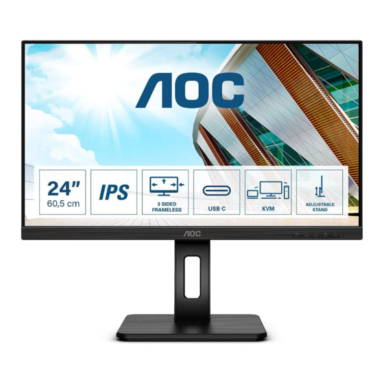 AOC 24P2C Manual Del Usuario