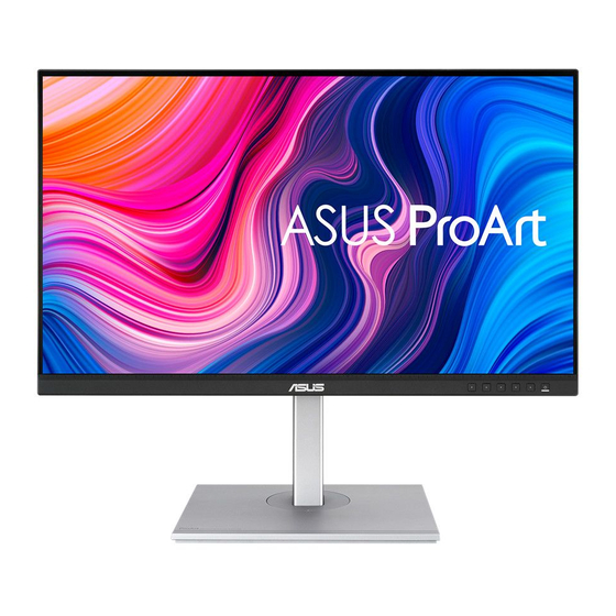 Asus PA279CV Serie Guia Del Usuario