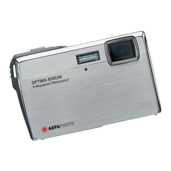 AgfaPhoto OPTIMA 830UW Guia De Inicio Rapido