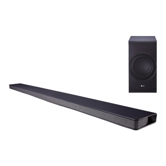 LG Music Flow SJ8 Manual Simple