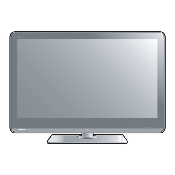 Sharp LC-46LE925E Manual De Manejo