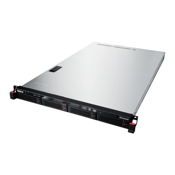Lenovo ThinkServer RD330 Instrucciones De Instalación