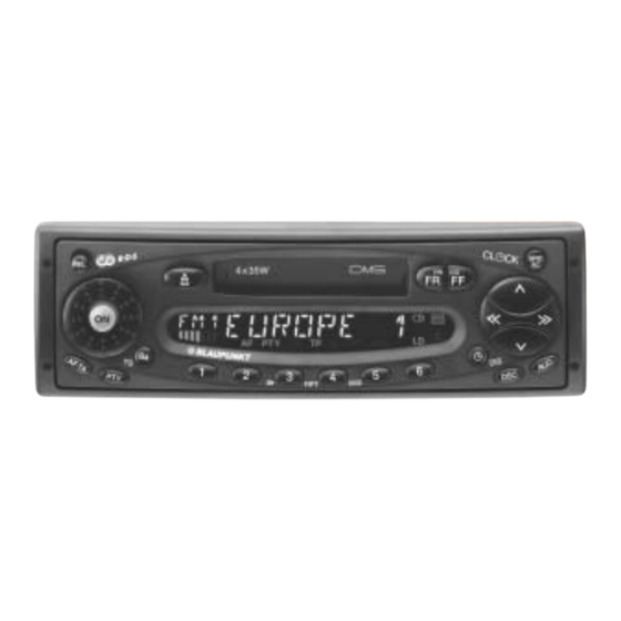 Blaupunkt Freiburg RCM 148 Instrucciones De Manejo
