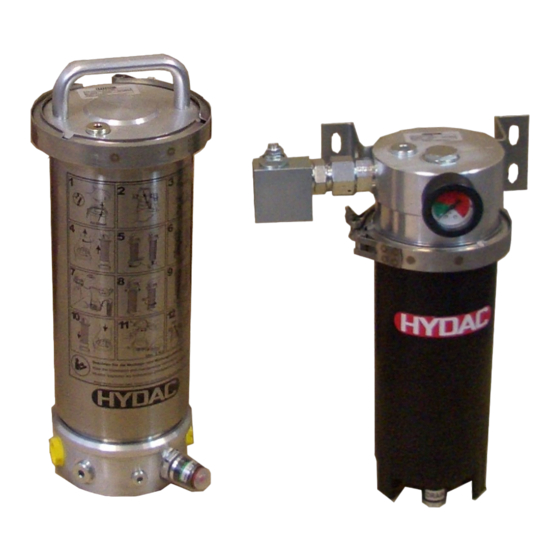 Hydac OLF-5/Z Instrucciones De Montaje Y Mantenimiento