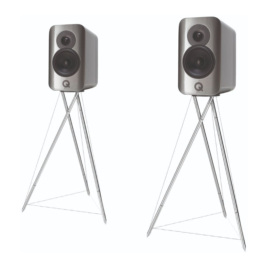 Q Acoustics Concept 300 Stands Manual Del Usuario