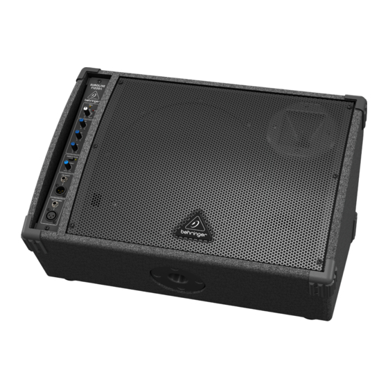 Behringer EUROLIVE F1220A Manual De Uso