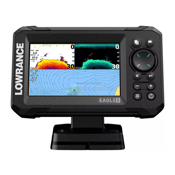 Lowrance EAGLE 5 Guia De Inicio Rapido