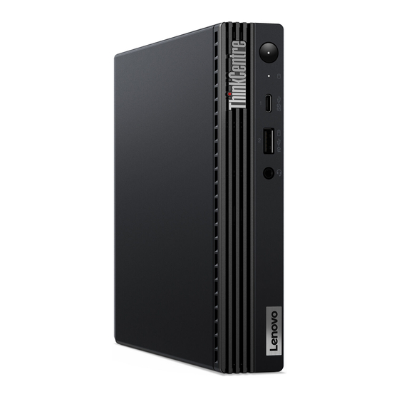 Lenovo ThinkCentre M70q Guía De Configuración