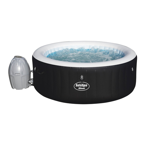 Bestway SaluSpa Manual De Instrucciones