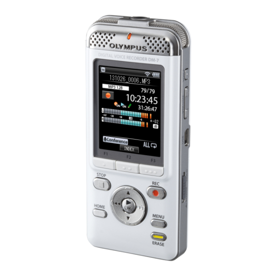 Olympus DM-7 Manual De Usuario