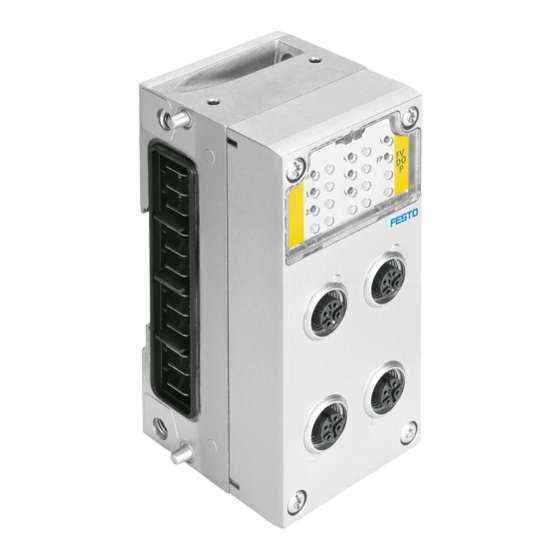 Festo CPX-F8DE-P Manual De Uso