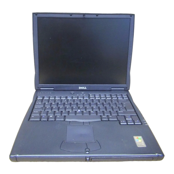 Dell Latitude PP01L Información Del Sistema