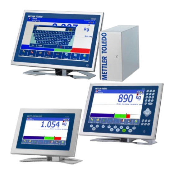 Mettler Toledo IND890 Guia De Inicio Rapido