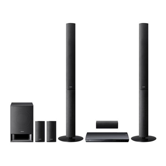 Sony BDV-E690 Guia De Inicio Rapido
