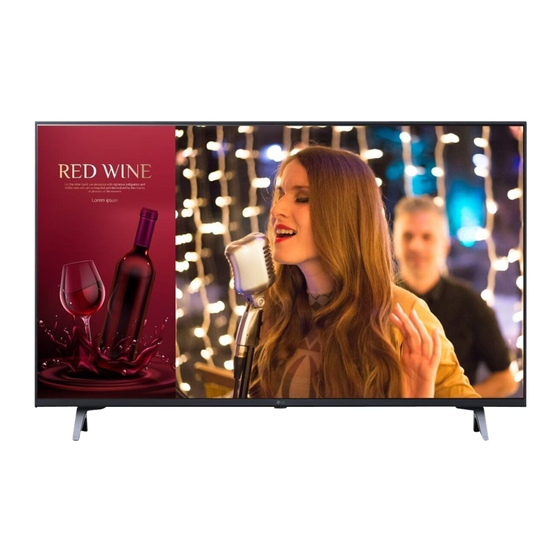 LG 43UR640S0UD Guía Rápida De Configuración