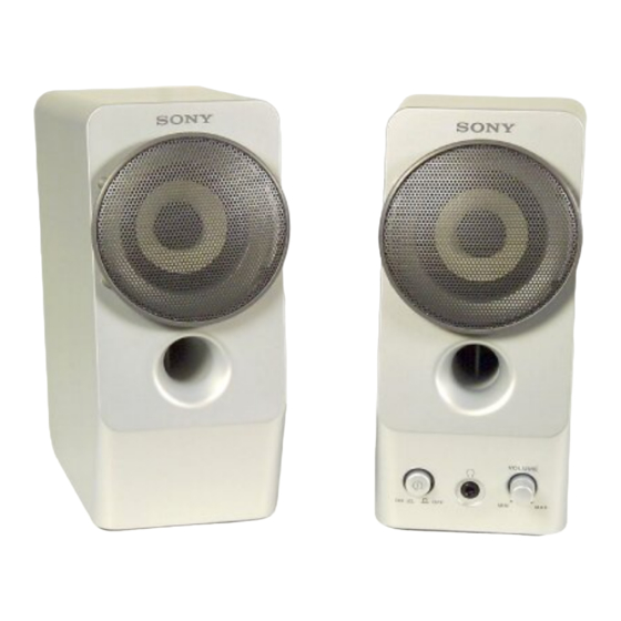 Sony SRS-Z510 Manual De Instrucciones