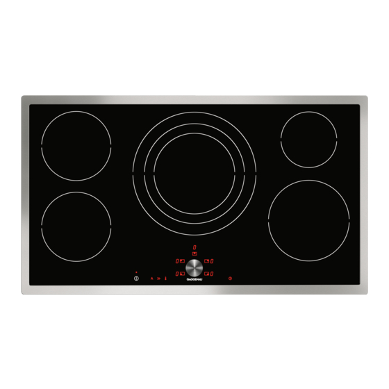 Gaggenau CI 491 602 Manuales