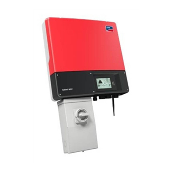 SMA SUNNY BOY 3000TL-US Instrucciones De Uso