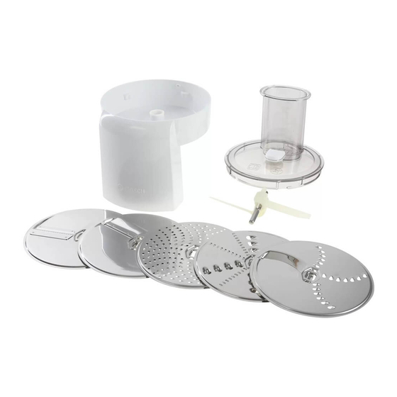 Bosch VeggieLove MUMS2TW01 Manual De Usuario